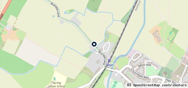 Map showing the location of Wye Motors Ltd