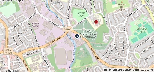 Map showing the location of Autotechnik Ltd