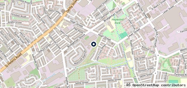 Map showing the location of KA Services