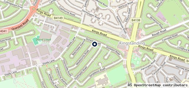Map showing the location of West Midlands Mobile Valeting