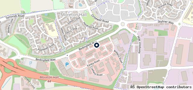 Map showing the location of Swayne & Partners - Bury St Edmunds - OPEN 24hrs