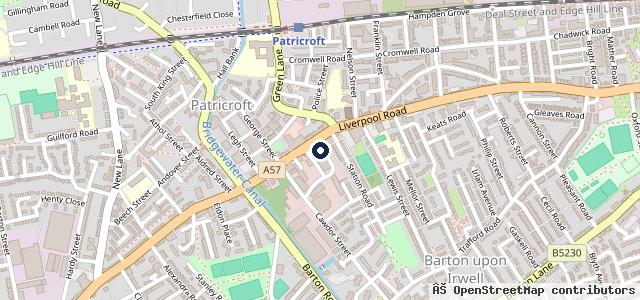 Map showing the location of All In One Autos