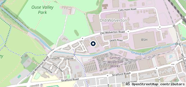 Map showing the location of Arden Park Garage Services
