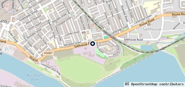 Map showing the location of Riflemans Garage