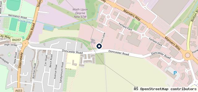 Map showing the location of Automobile Repair services ltd
