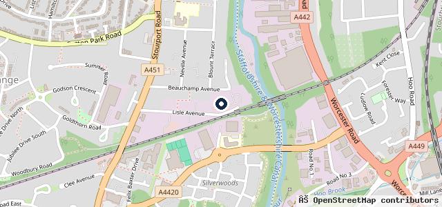 Map showing the location of Nevil Harrison Motor Repairs