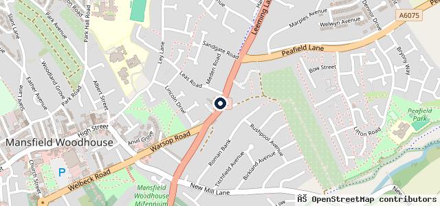 Map showing the location of Barker & Evans Ltd