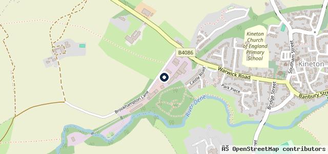 Map showing the location of CamperKing