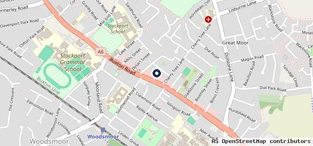 Map showing the location of Bakestone Motors Ltd