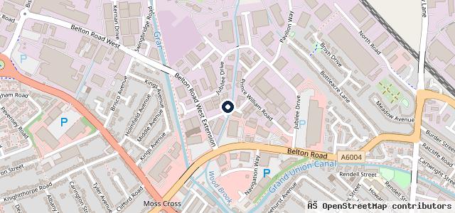 Map showing the location of Dash Cars Ltd