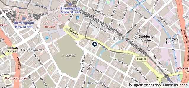 Map showing the location of Den Caney Coaches Ltd