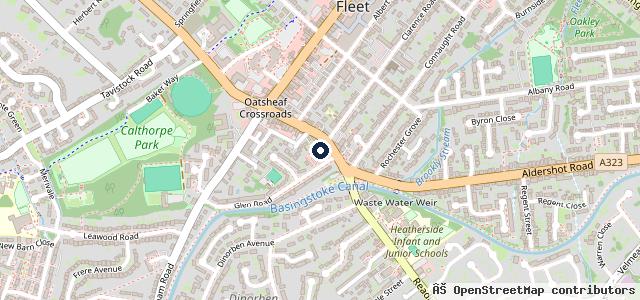 Map showing the location of Eden Prestige and Performance