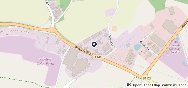Map showing the location of Emerald Auto Services Ltd