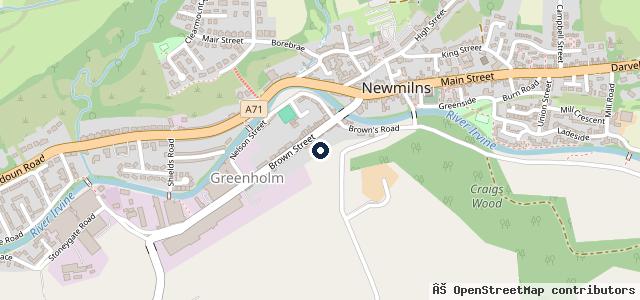 Map showing the location of Fleetpoint