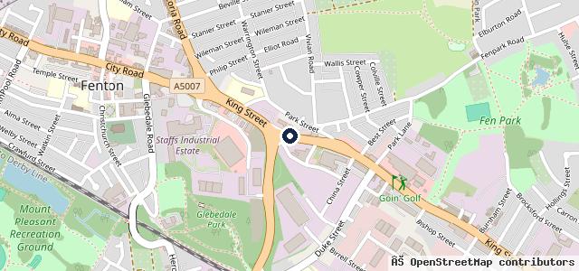 Map showing the location of Foley Motorcycles