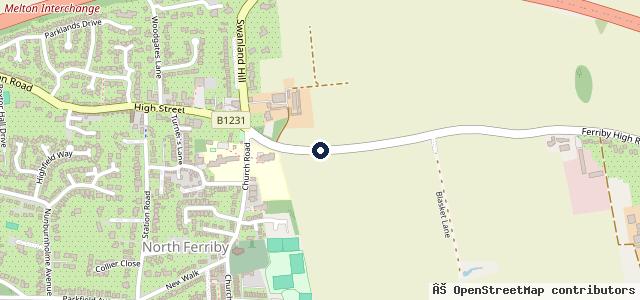 Map showing the location of Grand Dale Garage Ltd