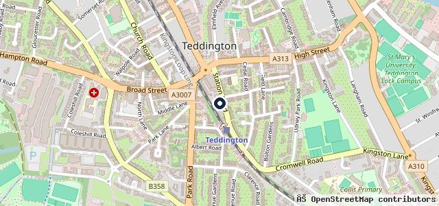 Map showing the location of Halfords Autocentres