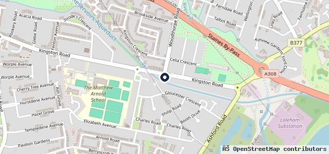 Map showing the location of Ashmans Garage