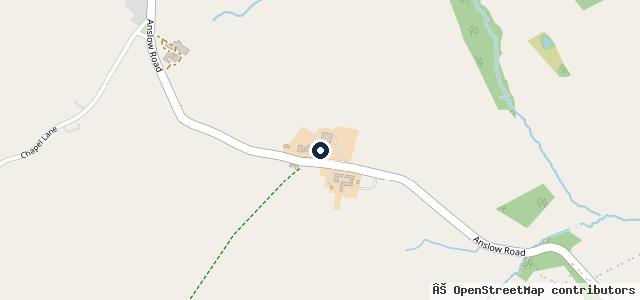Map showing the location of Hanbury Autos