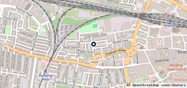 Map showing the location of Oakes Bros., Inc.