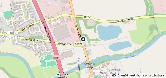 Map showing the location of Off Rhodes Garage
