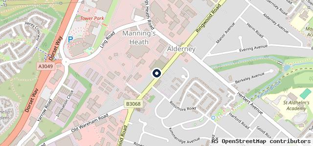 Map showing the location of Ocean Automotive Ltd