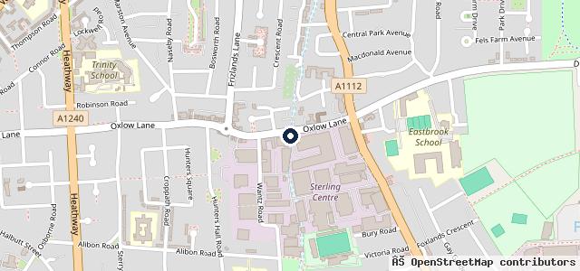 Map showing the location of A1 Auto Centre