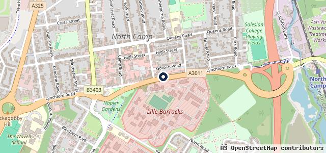 Map showing the location of The MOTORBIKE Shop