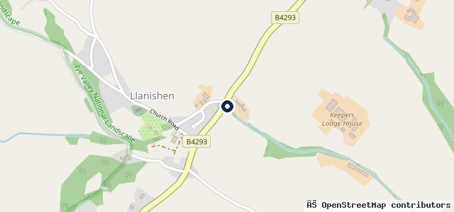 Map showing the location of Phillips Auto Service Centre Llanishen and Village Shop