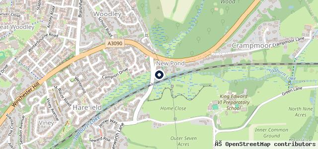 Map showing the location of Ray Meader and Sons