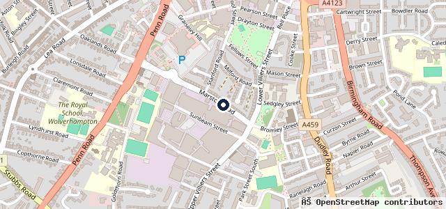 Map showing the location of Auto Surefit - MOT and Service Garage Wolverhampton