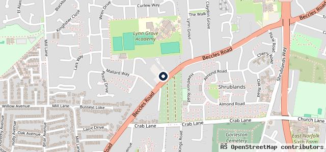 Map showing the location of SMS Autocare Ltd