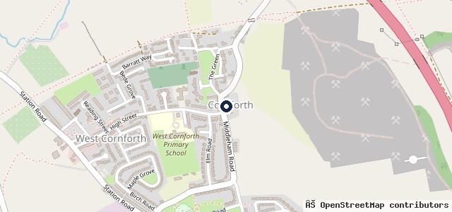 Map showing the location of Slake Terrace Garage