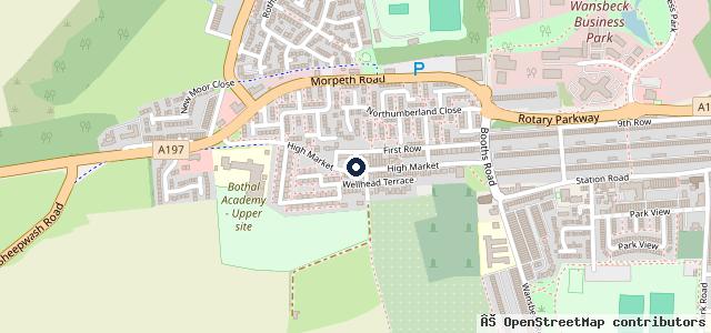 Map showing the location of Sovereign Motors