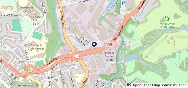 Map showing the location of SSN Automotive Company Limited