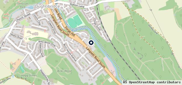 Map showing the location of St Christophers Motor Company