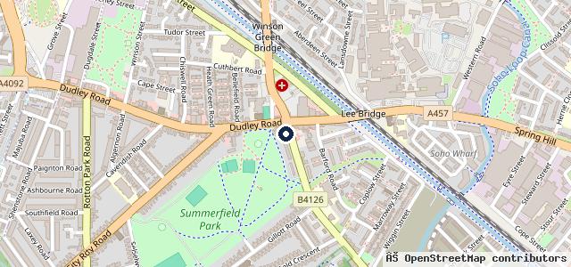 Map showing the location of Tara Motor LTD