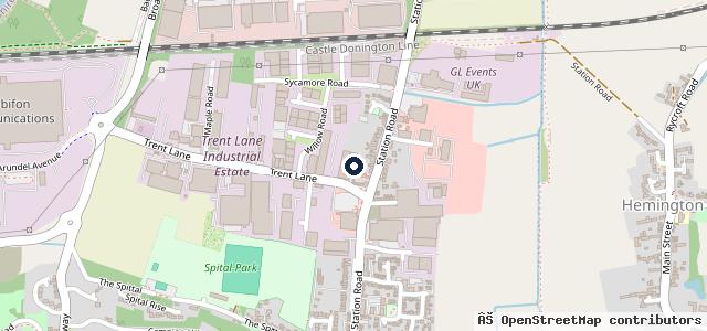 Map showing the location of Allen's Autocare