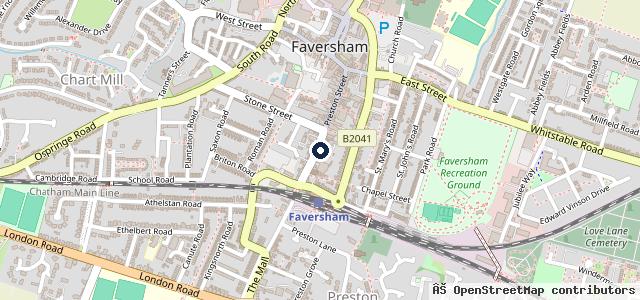 Map showing the location of The Bike Warehouse Ltd
