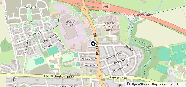 Map showing the location of TMC Garage Ltd
