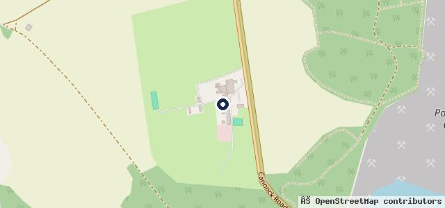 Map showing the location of Turner Accident Repairs