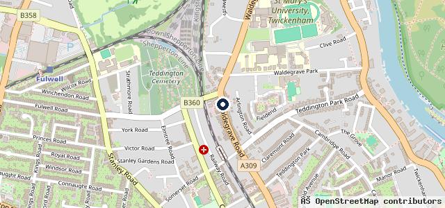 Map showing the location of Car Pro Tyres & Servicing