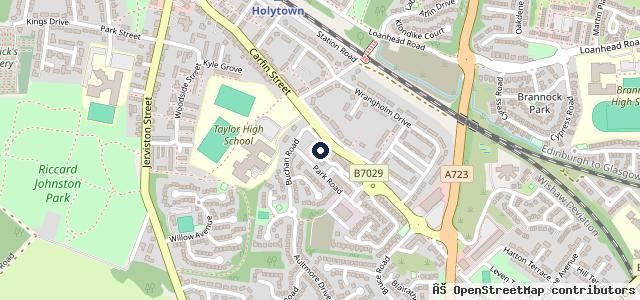 Map showing the location of Weir Autos