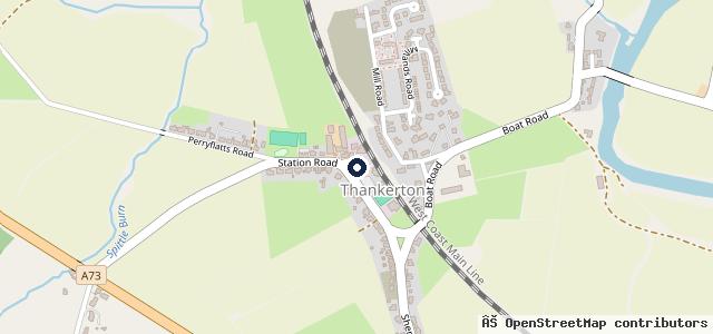 Map showing the location of White's Motor Engineers Ltd