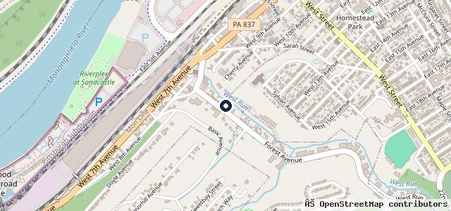 Map showing the location of Armys Transmission