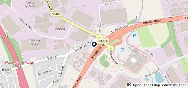Map showing the location of Colemans Mot & Tyre Centre Ltd (Bosch Car Service)