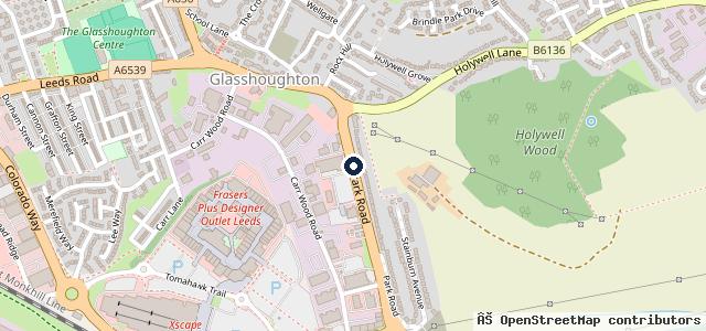 Map showing the location of Vauxhall