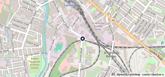 Map showing the location of The Motor Cycle Centre