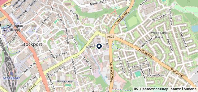 Map showing the location of Taylor Motors
