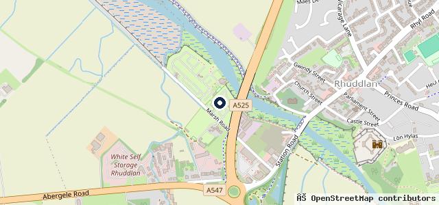 Map showing the location of Ash Motors Ltd
